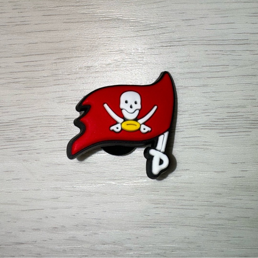 Tampa Bay Buccaneers football team Croc charm